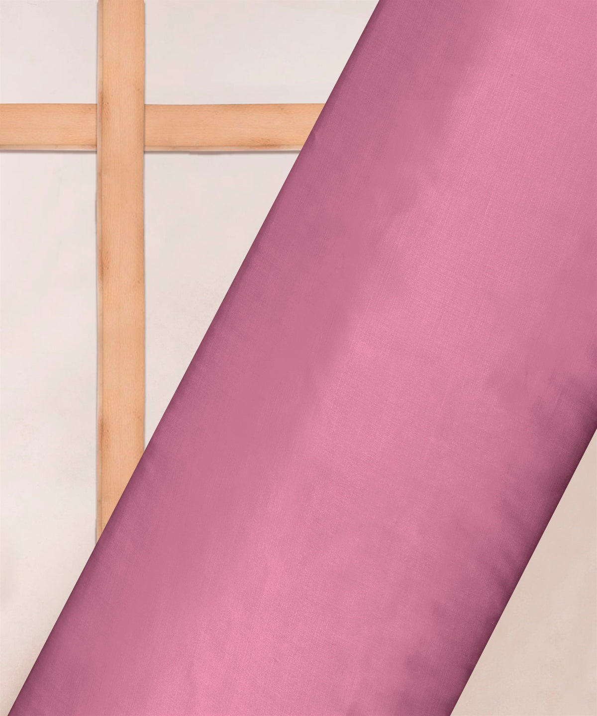 Purple Pink Plain Dyed Modal Satin Fabric