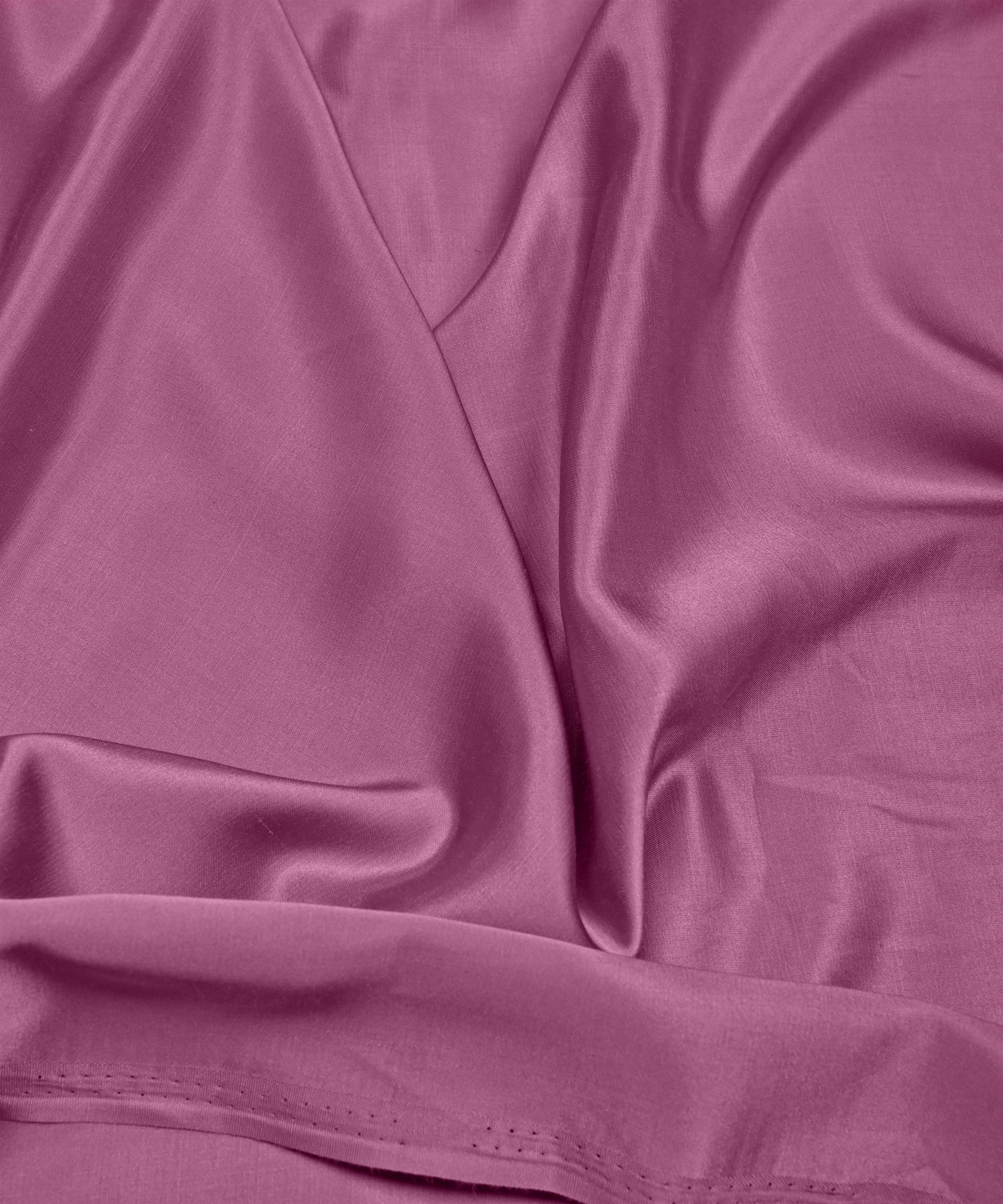 Raspberry Purple Plain Dyed Modal Satin Fabric
