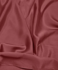 Rosy Finch Plain Dyed Modal Satin Fabric