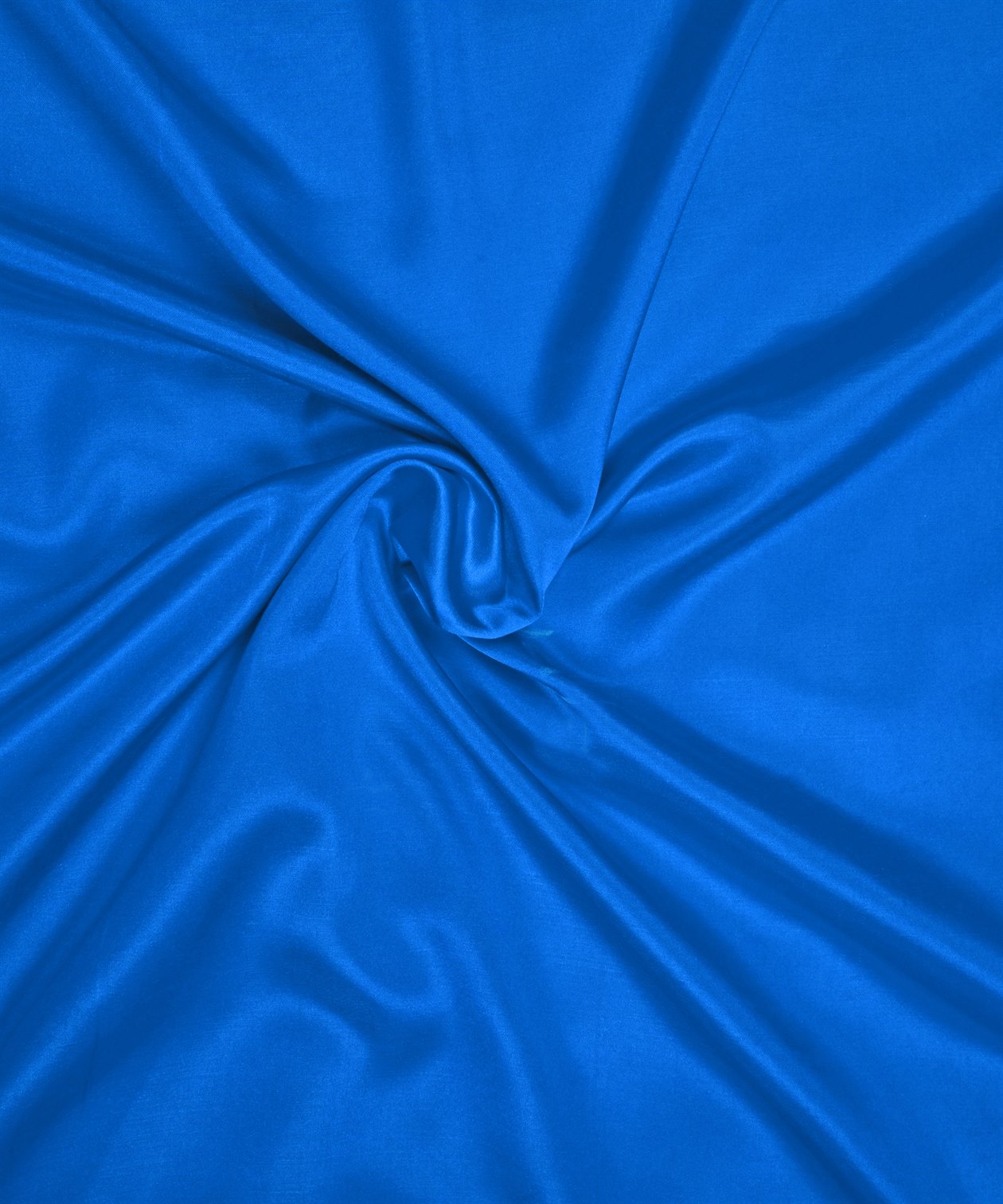 Royal Blue Plain Dyed Modal Satin Fabric