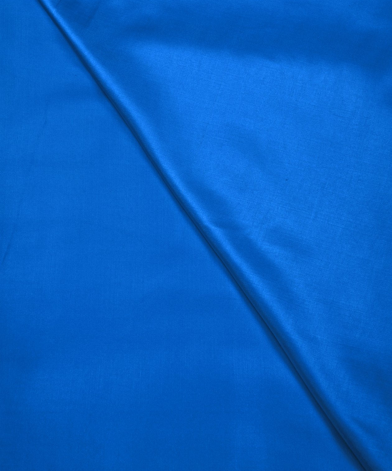 Royal Blue Plain Dyed Modal Satin Fabric