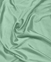 Sage Green Plain Dyed Modal Satin Fabric