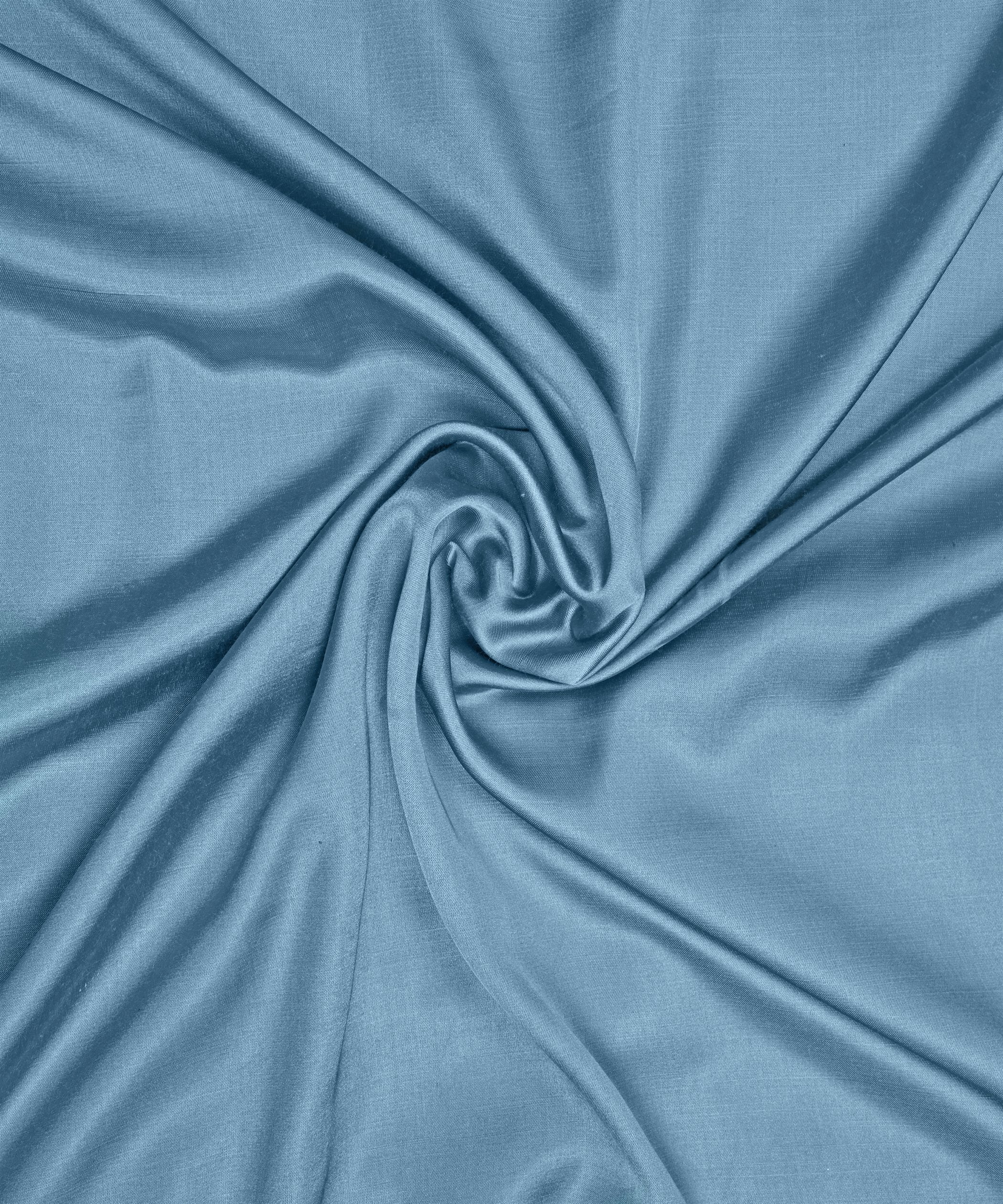 Slate Grey Plain Dyed Modal Satin Fabric