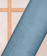 Slate Grey Plain Dyed Modal Satin Fabric