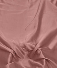 Taupe Brown Plain Dyed Modal Satin Fabric