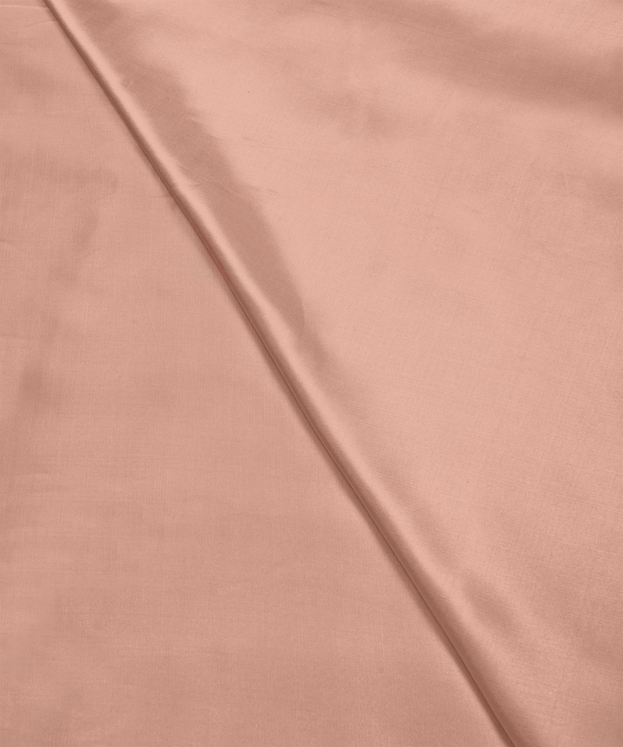 Tender Peach Plain Dyed Modal Satin Fabric