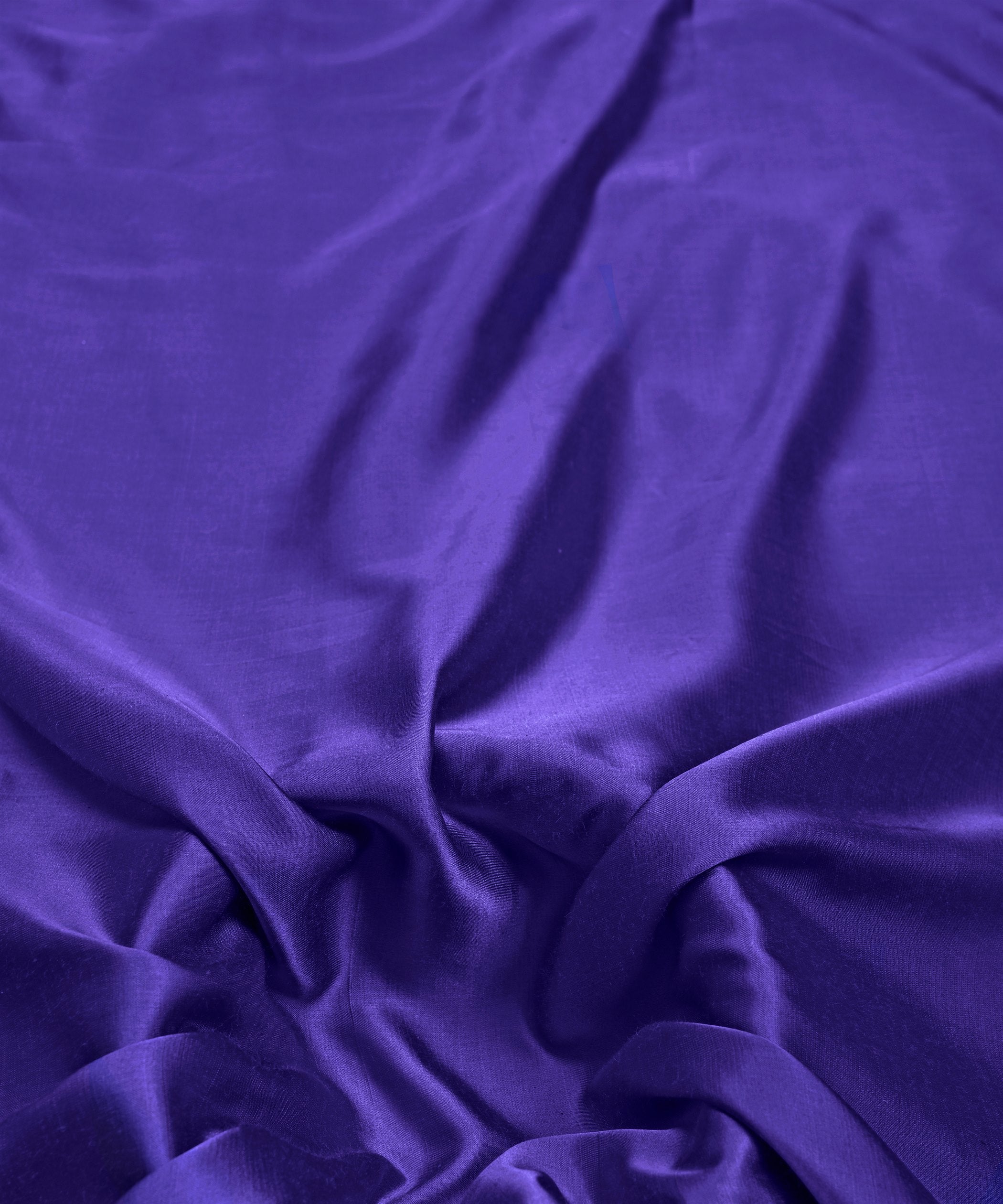 Violet Plain Dyed Modal Satin Fabric