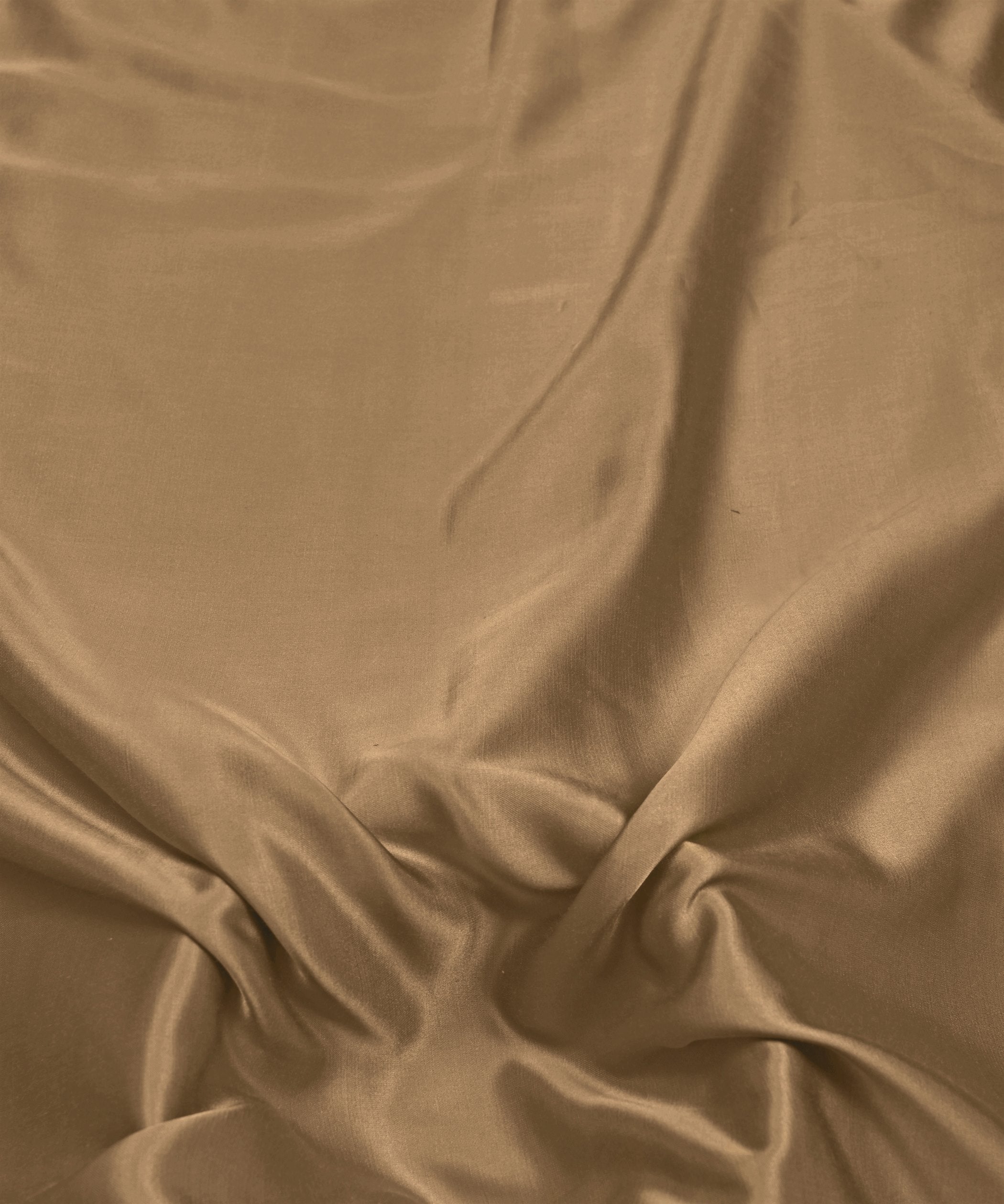 Wood Plain Dyed Modal Satin Fabric