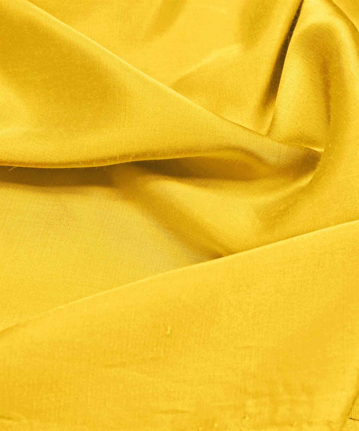 Yellow Plain Dyed Modal Satin Fabric