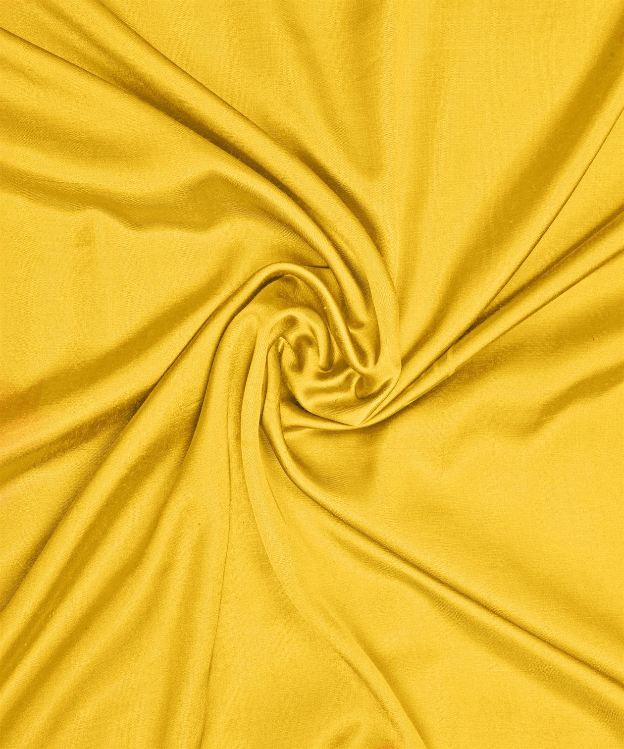 Yellow Plain Dyed Modal Satin Fabric