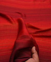 Red Multi Shaded Georgette Fabric