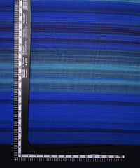 Royal Blue Multi Shaded Georgette Fabric