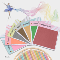 Muslin- Swatch Card