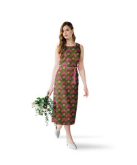 Olive Green Funny Bell Print