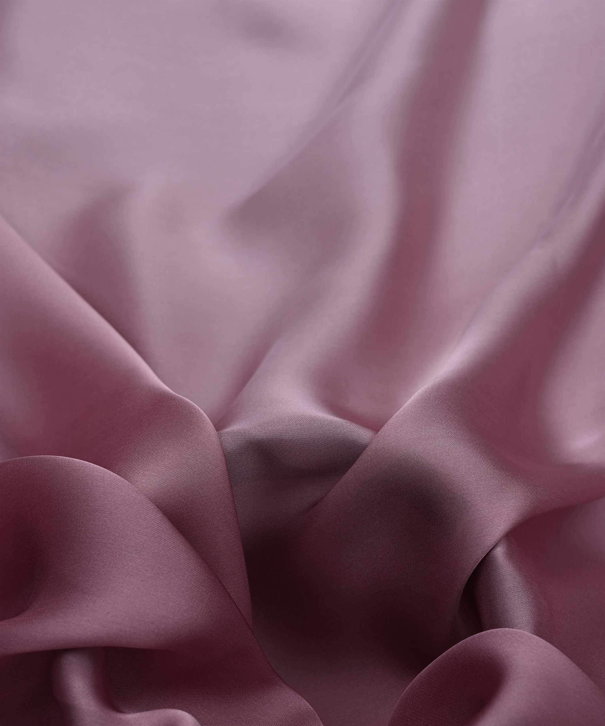 Mauve Ombre Shaded Satin Georgette Fabric
