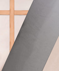 Silver Ombre Shaded Satin Georgette Fabric