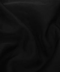 Black Plain Dyed Organza Fabric
