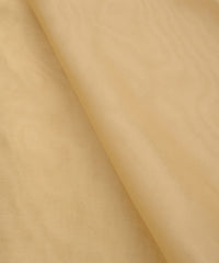 Cream Plain Dyed Organza Fabric