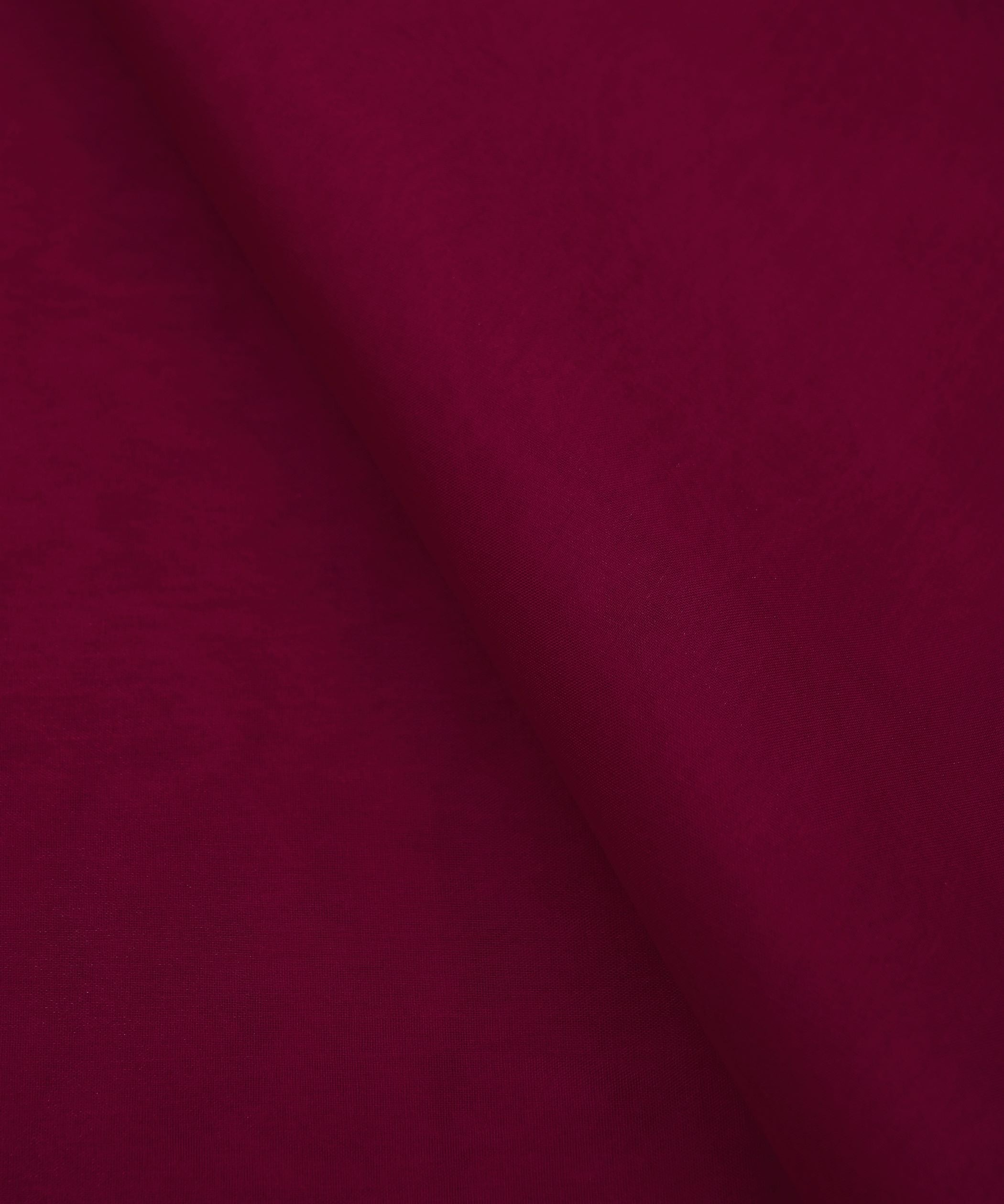 Dark Pink Plain Dyed Organza Fabric