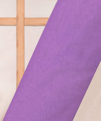 Lavender Plain Dyed Organza Fabric