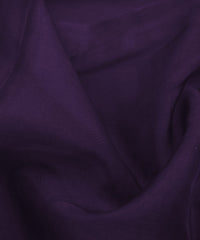 Purple Plain Dyed Organza Fabric