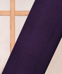 Purple Plain Dyed Organza Fabric
