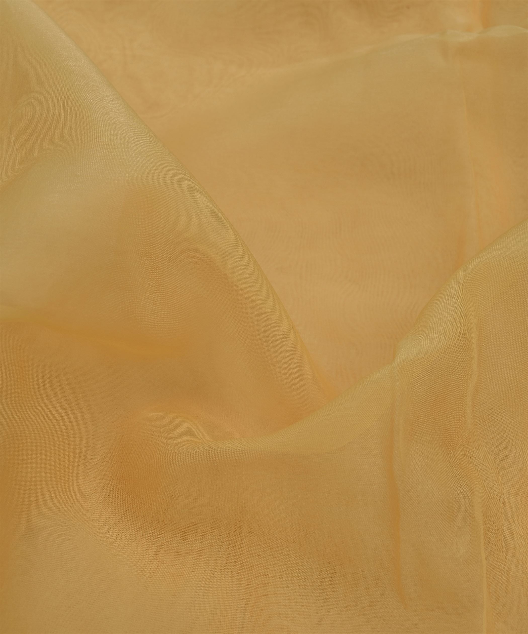 Sand Plain Dyed Organza Fabric