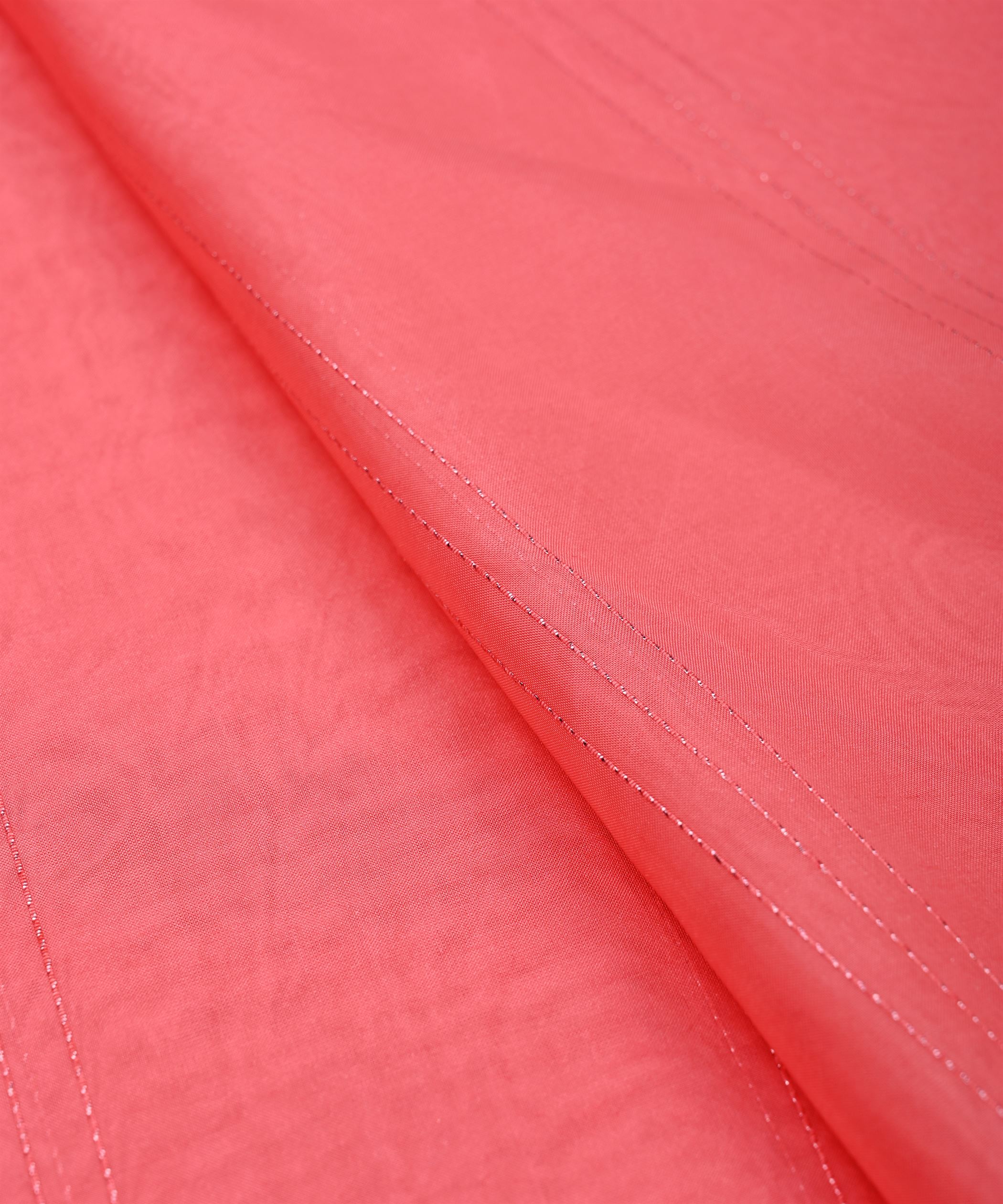 Baby Pink Organza fabric with Lining