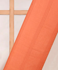 Peach Organza fabric with Lining