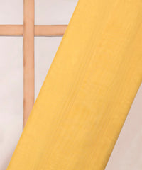 Yellow Organza fabric with Lining