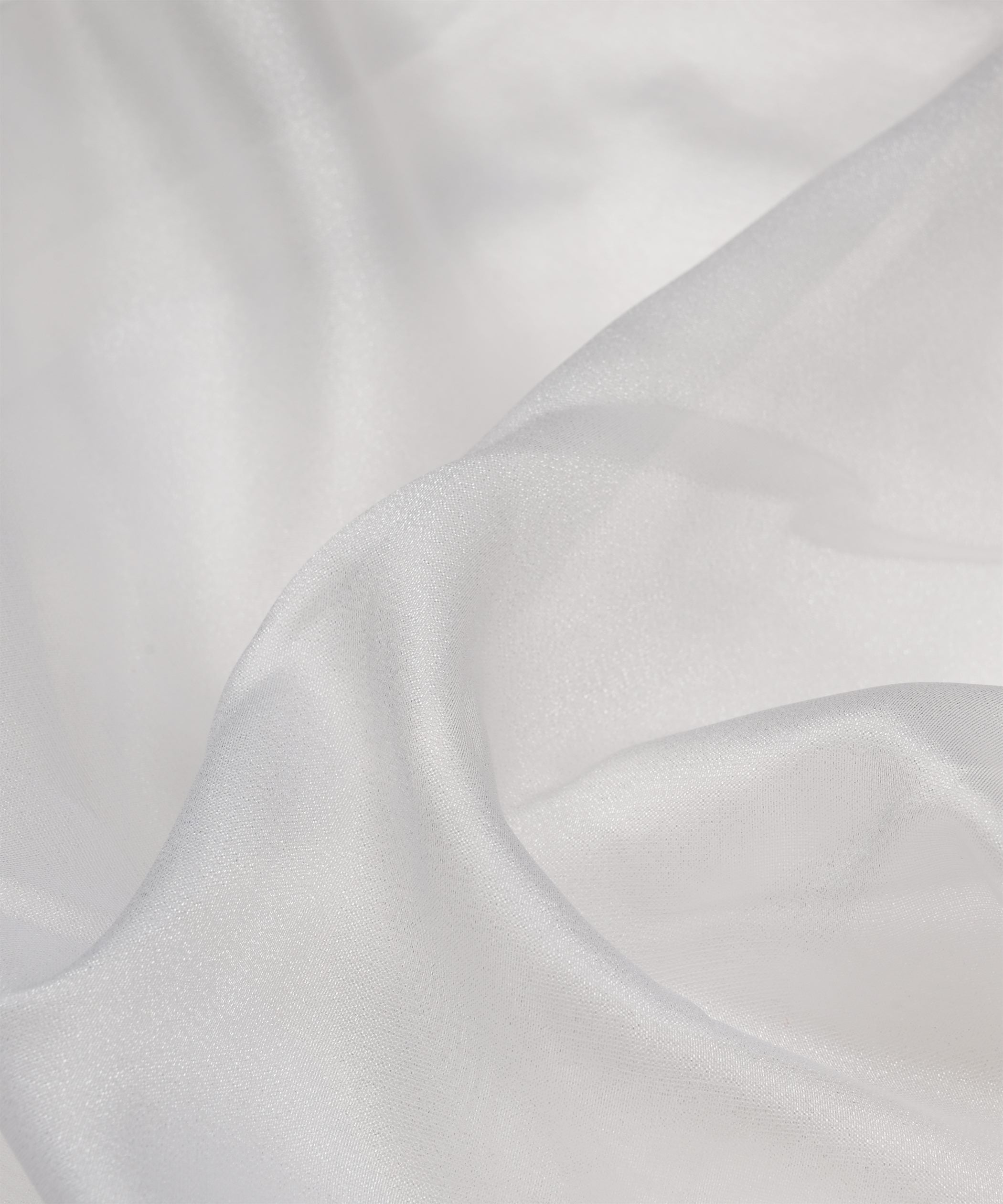 Organza Fabric with Floral Golden Border
