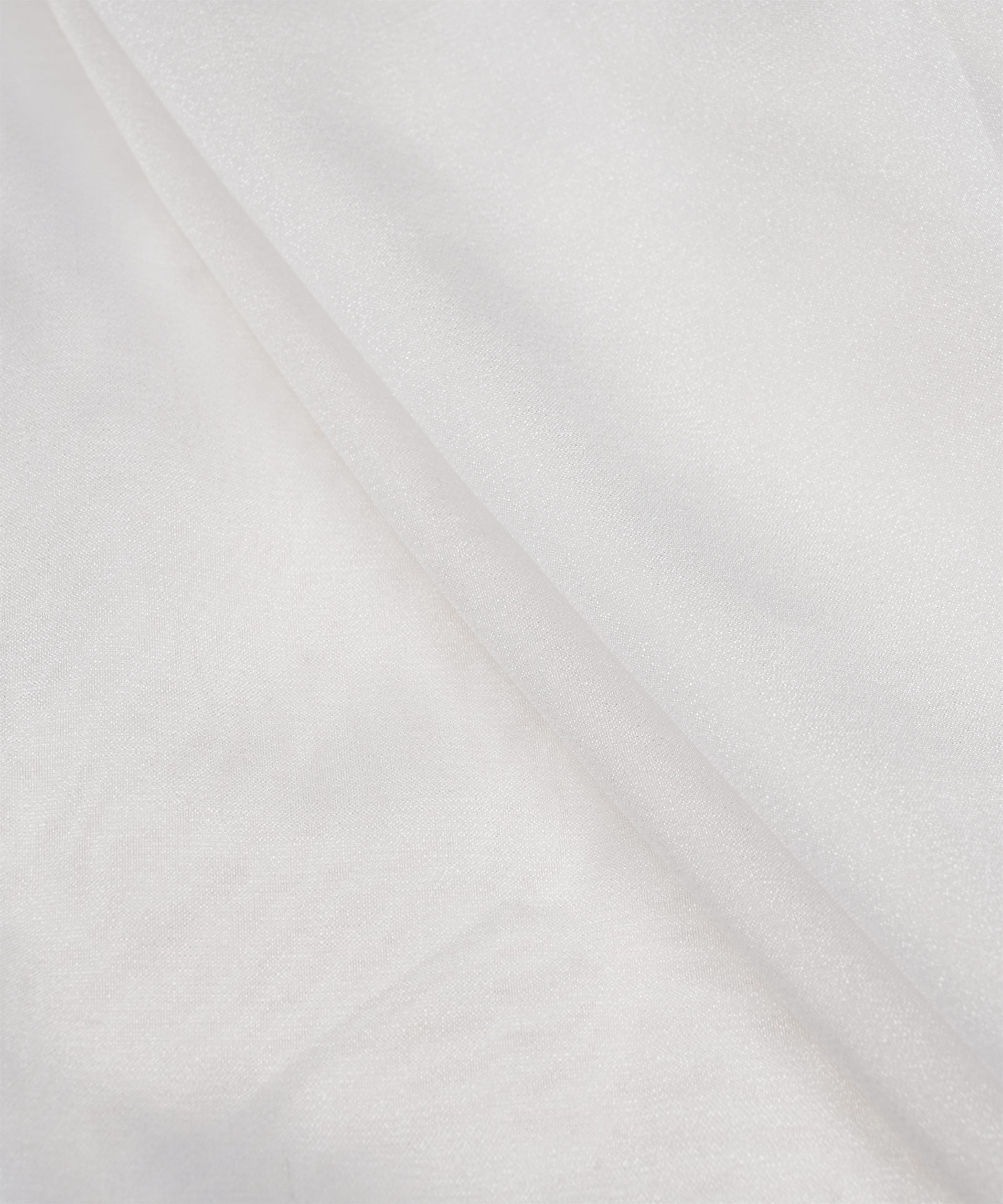 Organza Fabric with Floral Golden Border