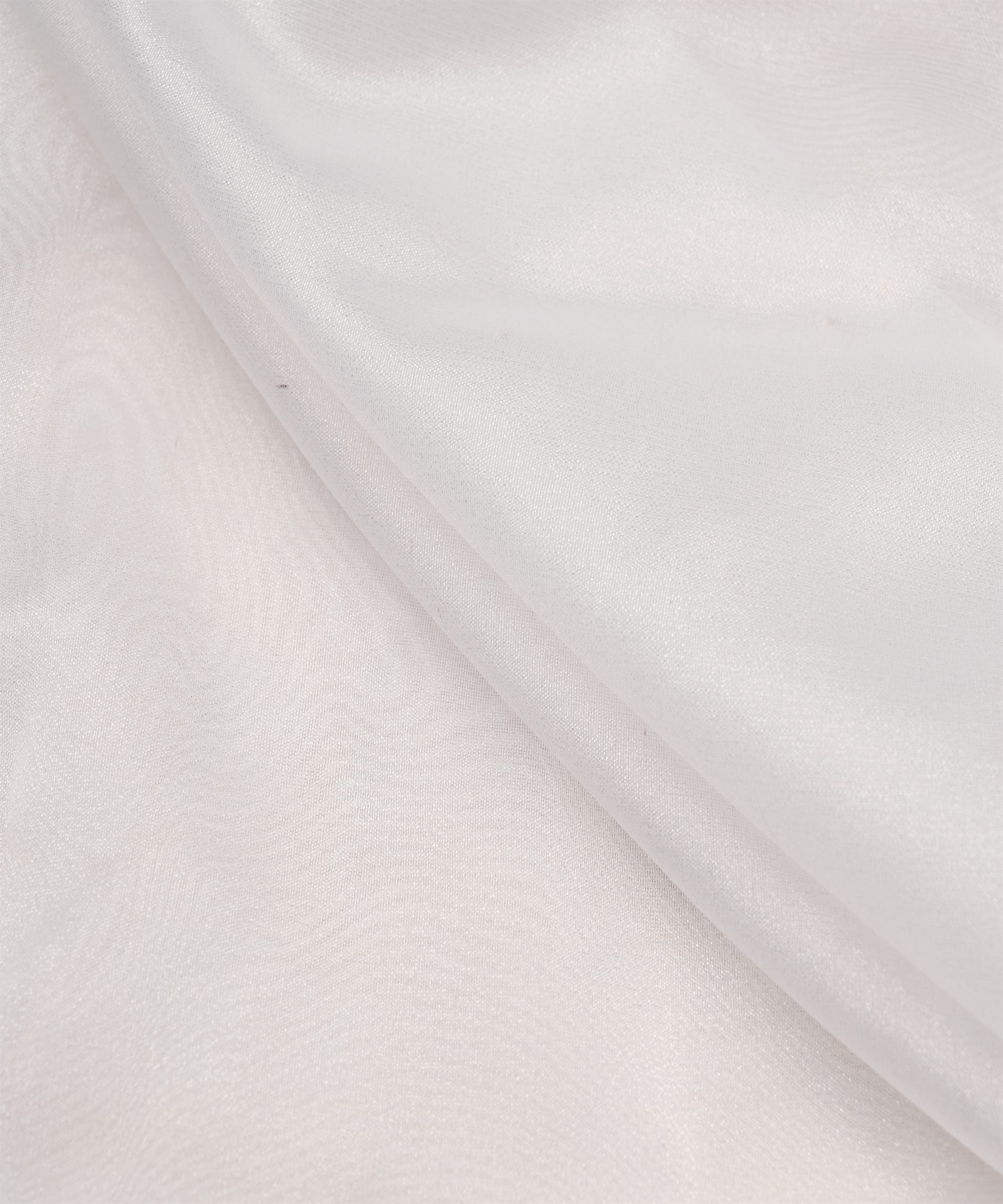 Organza Fabric with Checks Golden Border