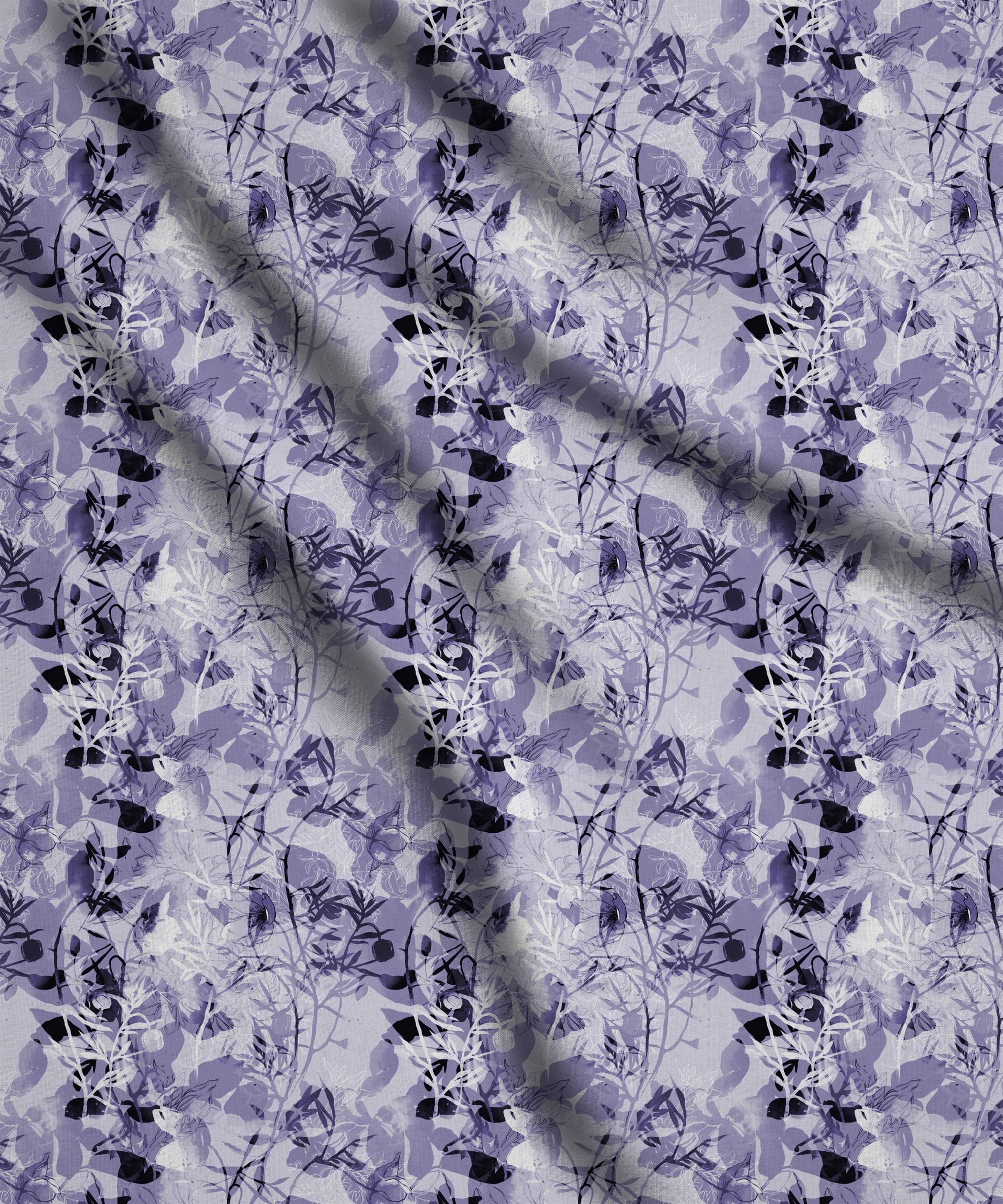 Pastel Purple-Textured Print
