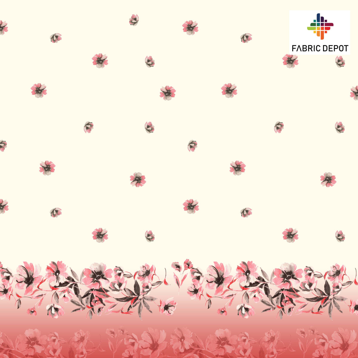 Periwinkle Flower Floating Print