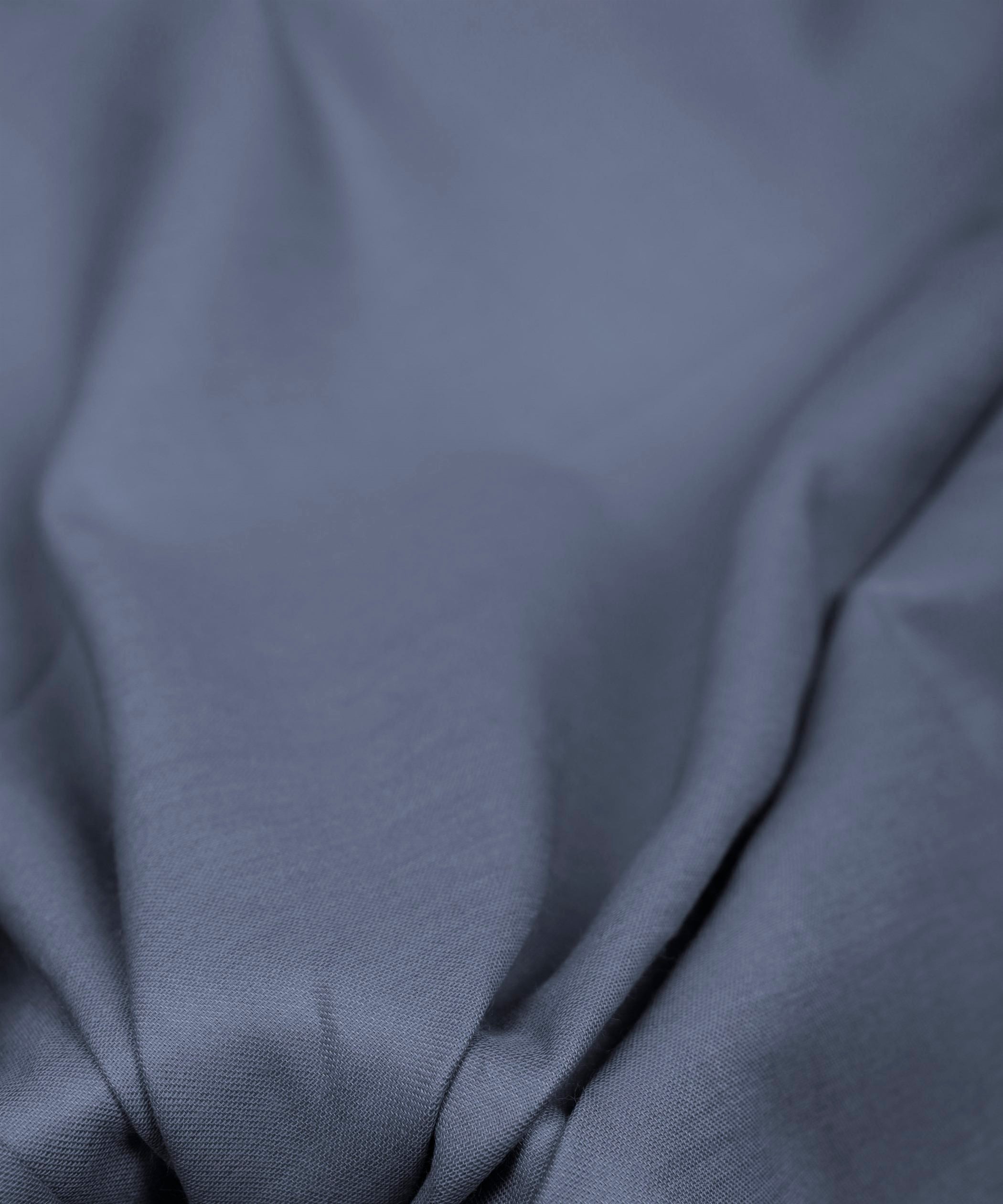 Dark Grey Plain Dyed Cotton Satin Fabric