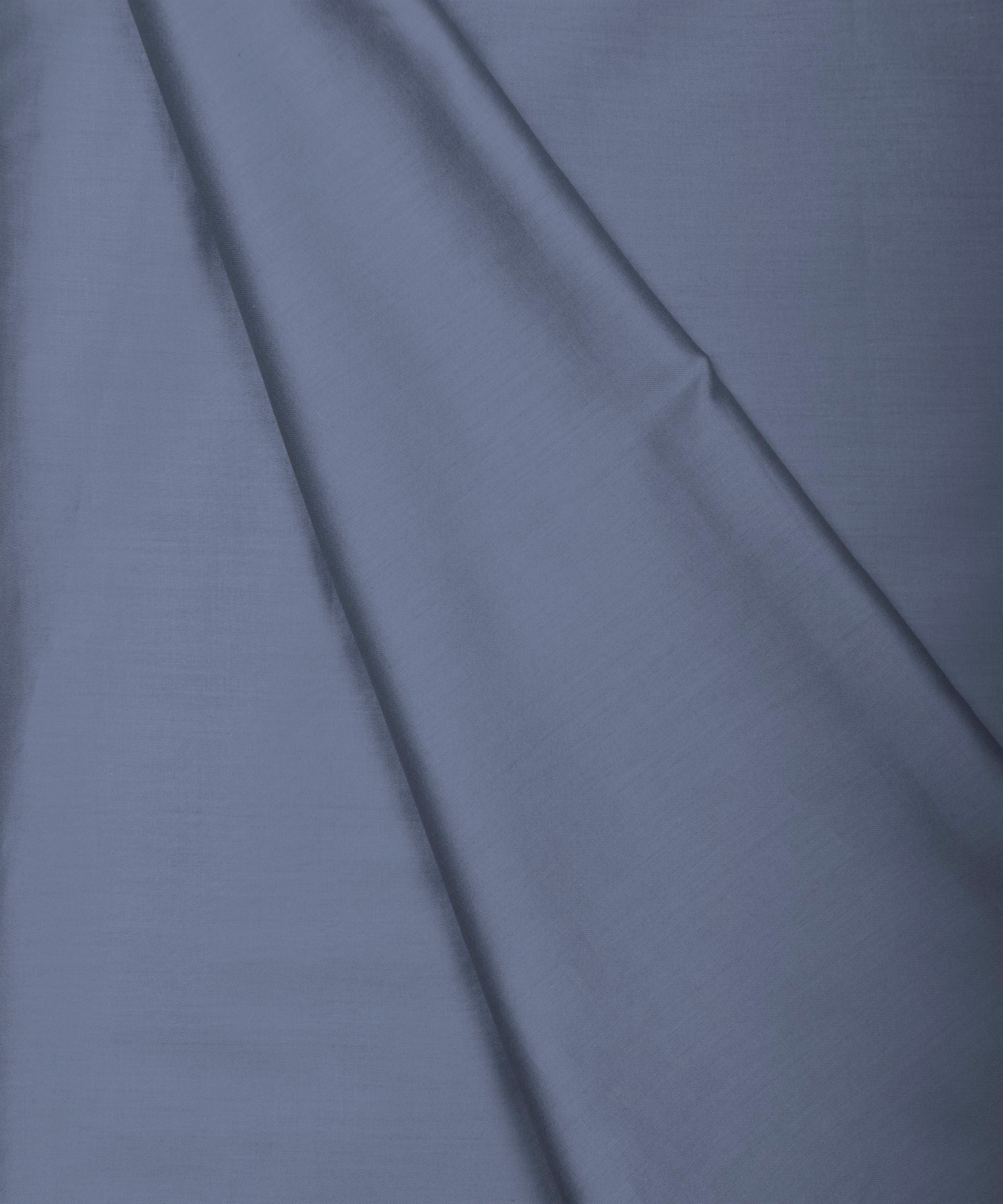 Dark Grey Plain Dyed Cotton Satin Fabric