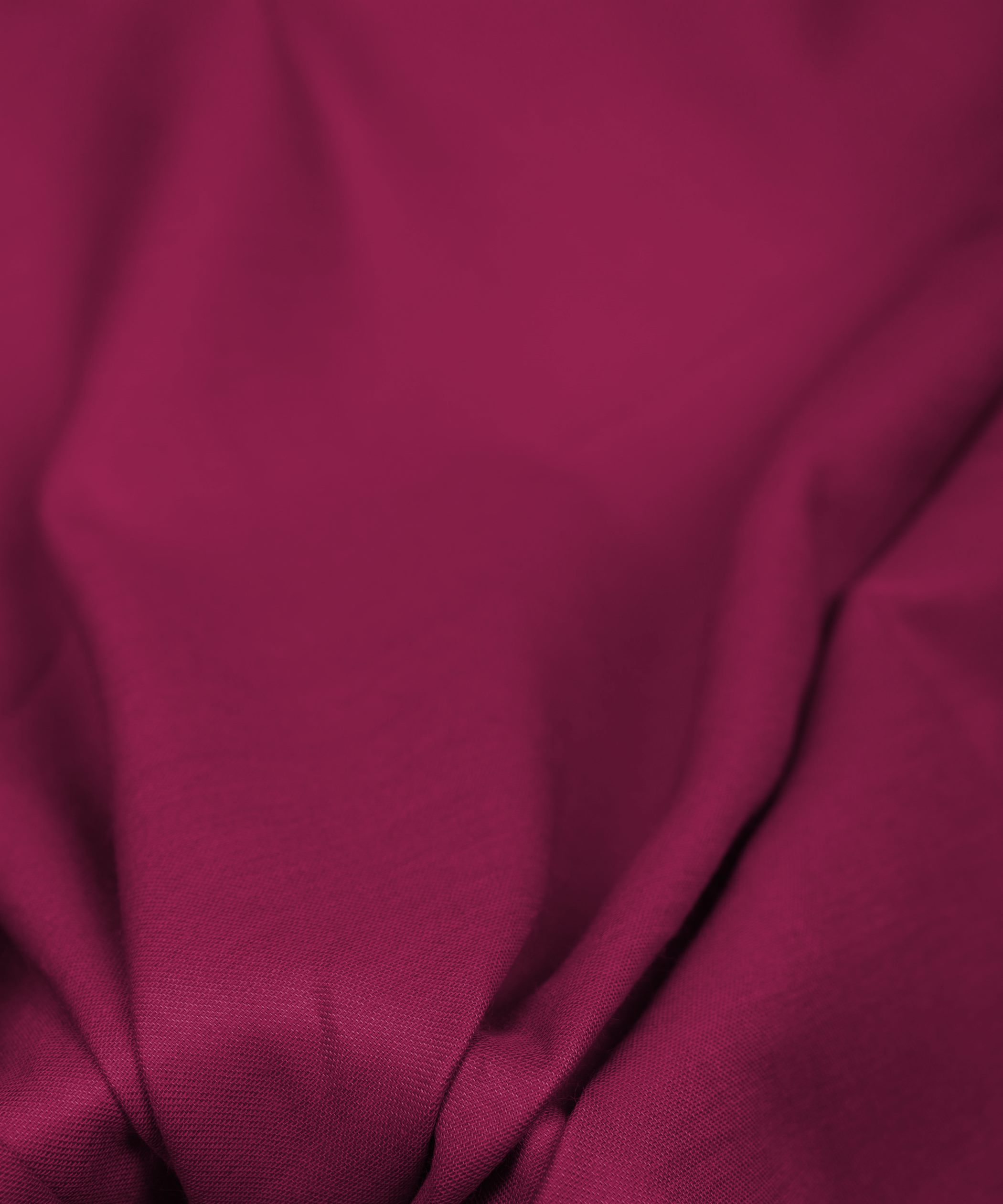 Dark Pink Plain Dyed Cotton Satin Fabric