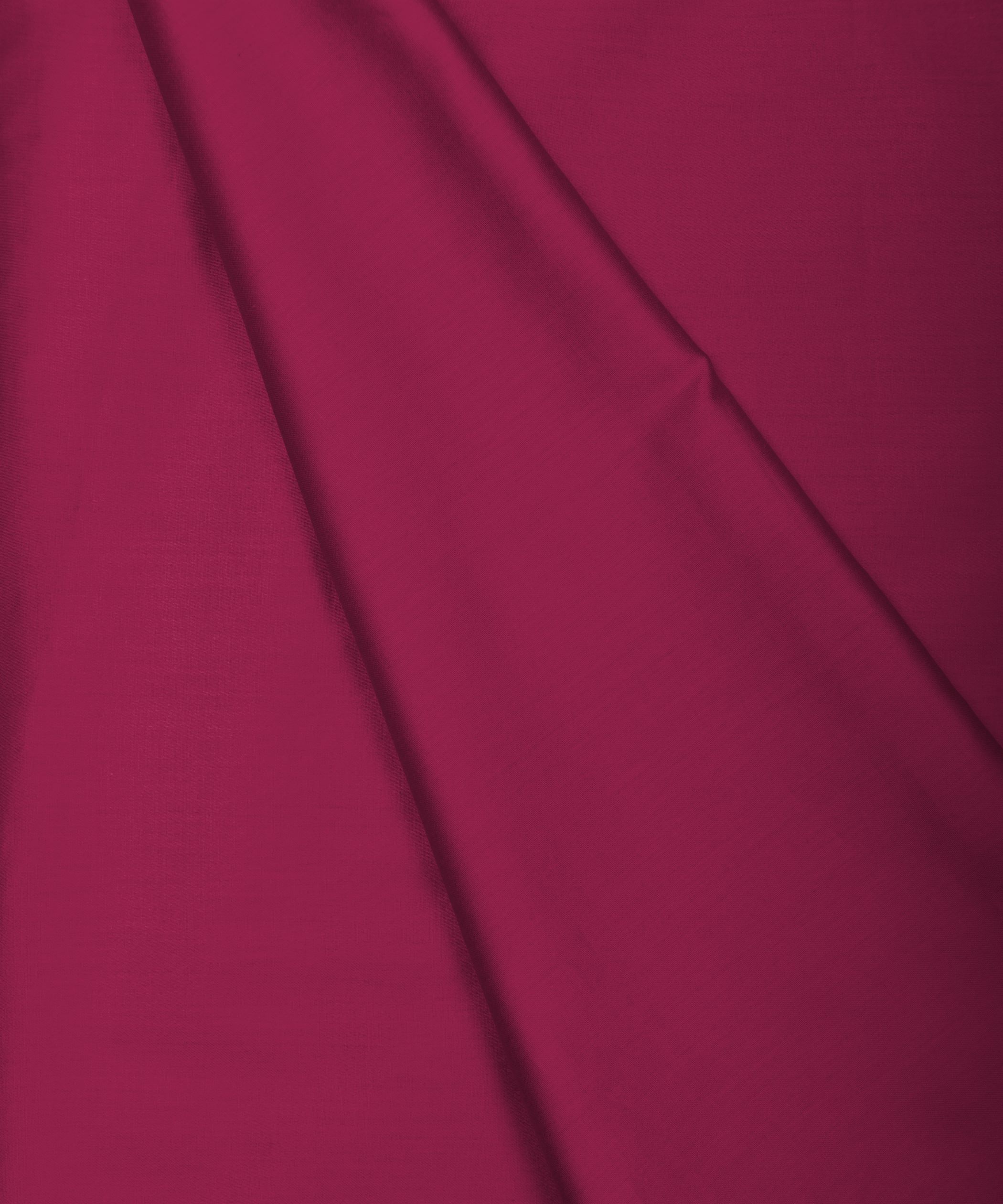 Dark Pink Plain Dyed Cotton Satin Fabric