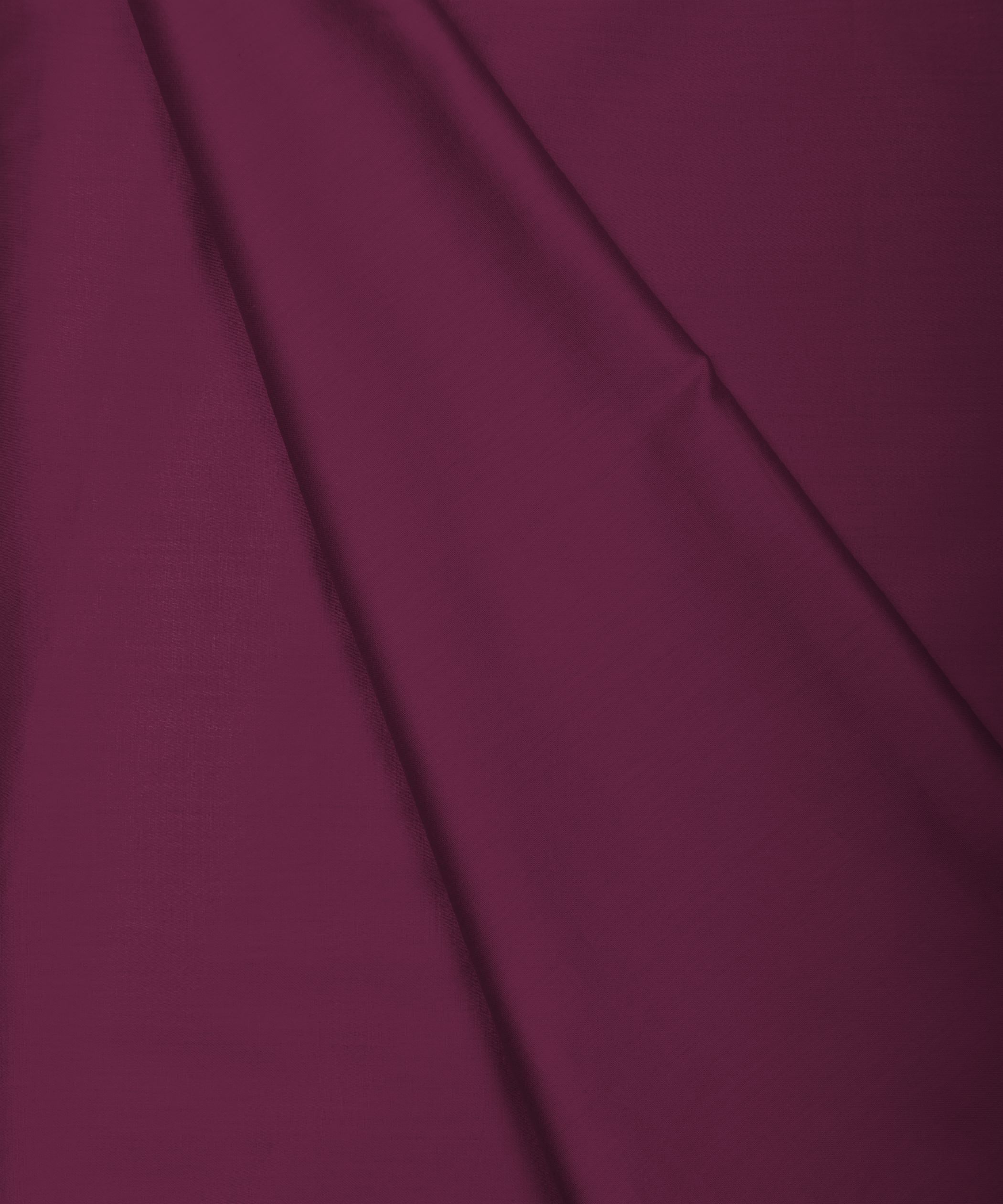 Magenta Plain Dyed Cotton Satin Fabric