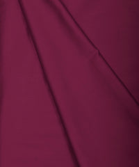 Magenta Plain Dyed Cotton Satin Fabric