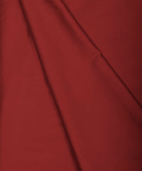 Maroon Plain Dyed Cotton Satin Fabric