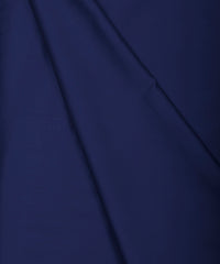 Navy Blue Plain Dyed Cotton Satin Fabric