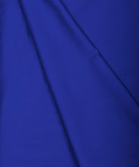 Royal Blue Plain Dyed Cotton Satin Fabric
