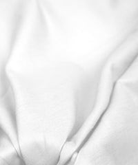 White Plain Dyed Cotton Satin Fabric