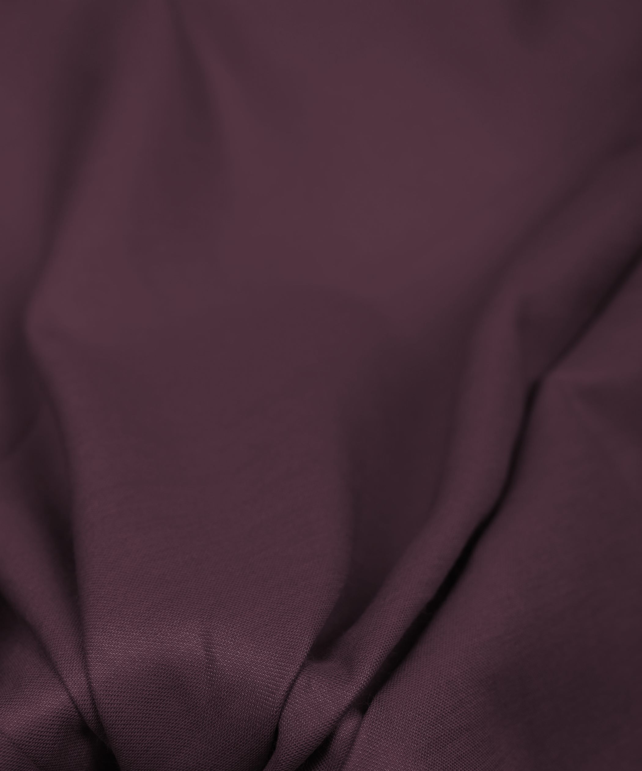 Wine Plain Dyed Cotton Satin Fabric