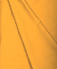 Yellow Plain Dyed Cotton Satin Fabric
