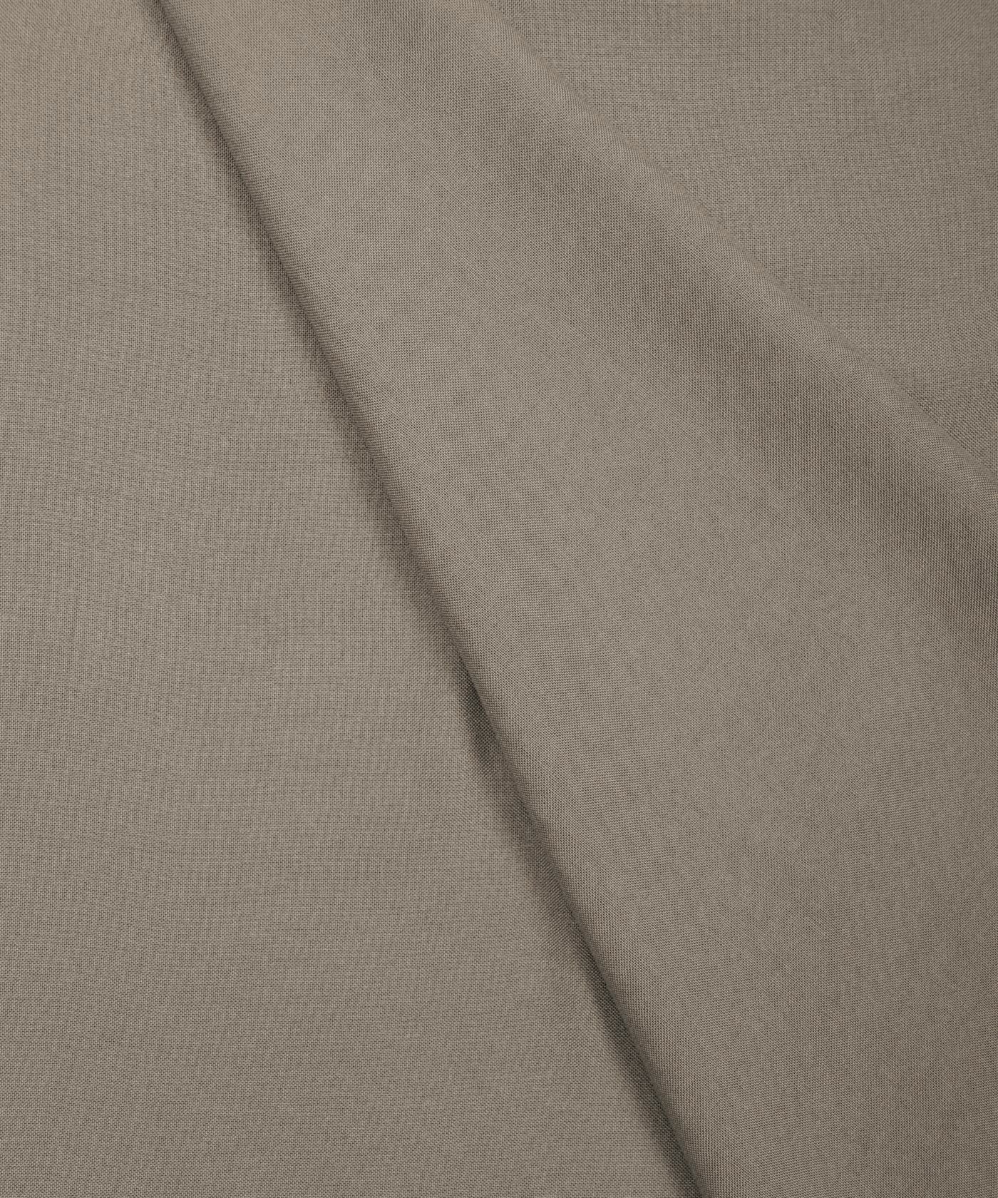 Cement Grey Plain Dyed Rayon Fabric