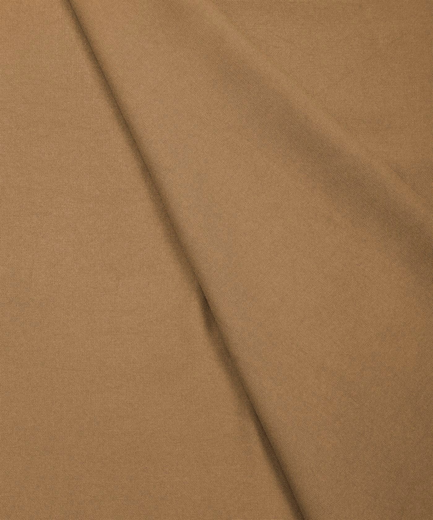Dark Biege Plain Dyed Rayon Fabric