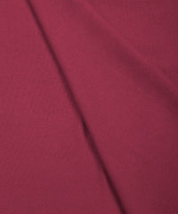 Dark Maroon Plain Dyed Rayon Fabric